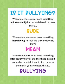 rude mean bullying 